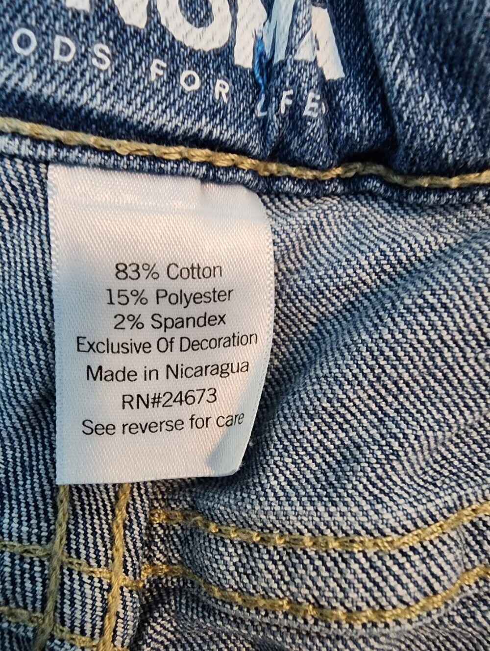 Sonoma Goods For Life Straight-Fit Flexwear Denim Jeans, Boys Size 14 - Picture 5 of 7